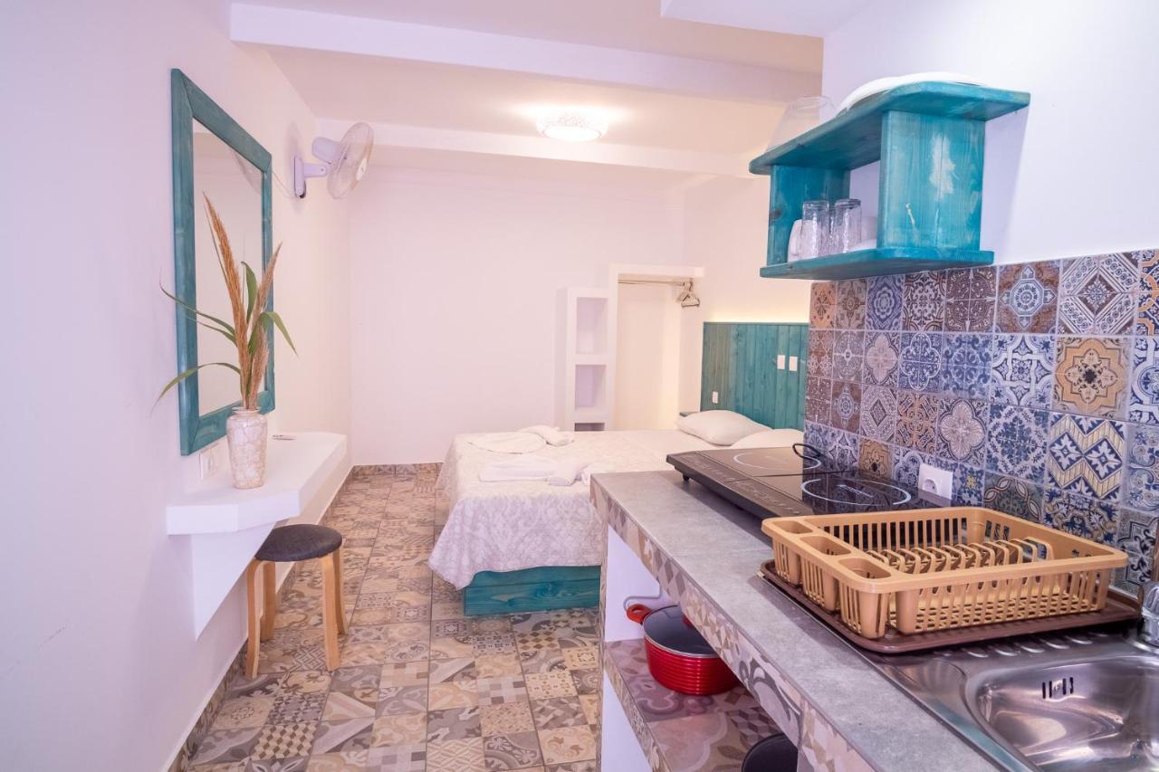 Ta Kymata Karpathos Apartment Afiartis ภายนอก รูปภาพ
